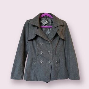 Dark Grey Pea Coat